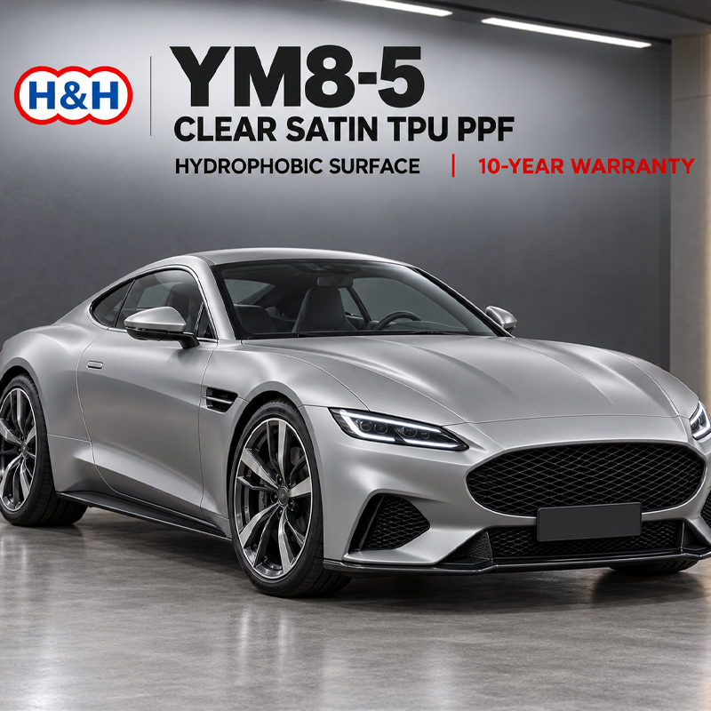YM8-5 Прозрачный атласный ТПУ PPF